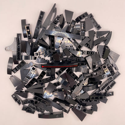 LEGO Black, Skinny Tall Slopes, 120g