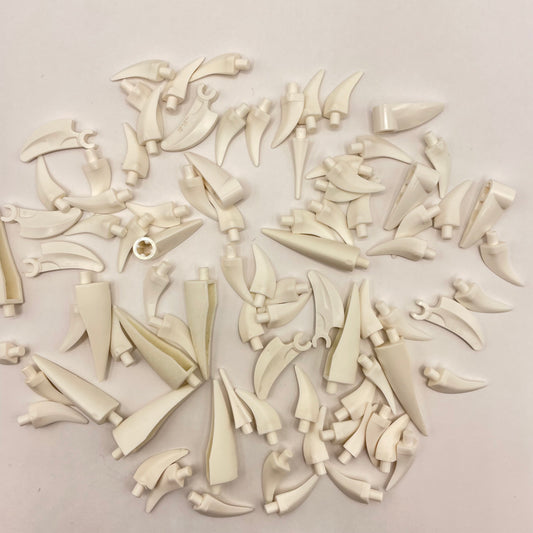 LEGO Claws, White, 85 Pieces