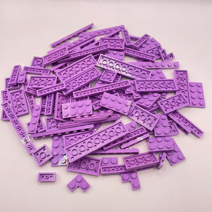 LEGO Plates, Medium Lavender, Approx. 100g