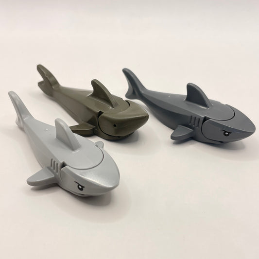 LEGO Mixed Sharks, Mixed Colours, 3 Pieces