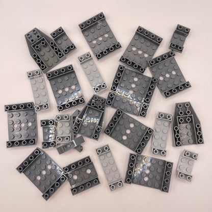 LEGO Undercarriage, Mixed Bluish Grey, Approx. 70g