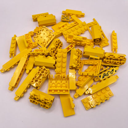 LEGO Vehicle Pieces, Yellow, Approx. 100g