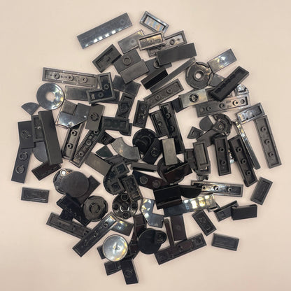 LEGO Tiles, Small With Round, Black, Approx. 50g