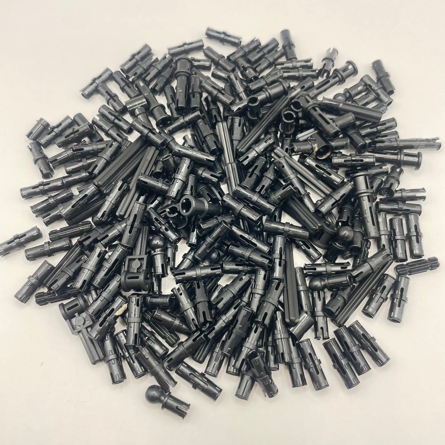LEGO Pins and Axles, Black, Technic, Approx. 50g