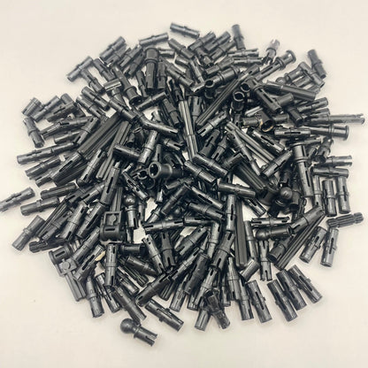 LEGO Pins and Axles, Black, Technic, Approx. 50g