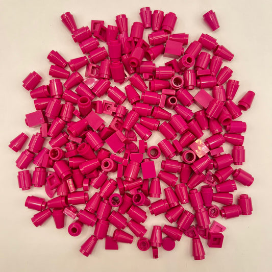 LEGO Greebling, Magenta, Approx.45g