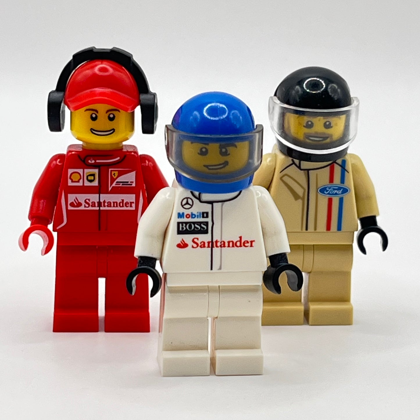 LEGO Race Car Drivers, City, Minifigures (Pack of 3)