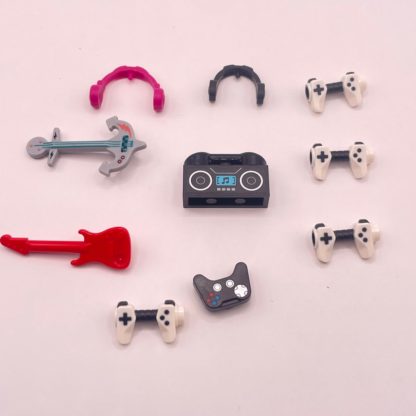 LEGO Music, Gaming, Accessories, Mixed Colours, 10 Pieces
