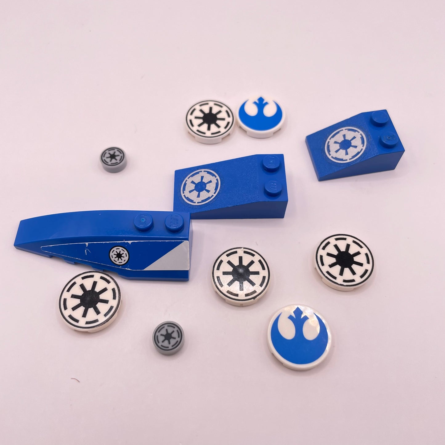 LEGO Prints and Stickers, Star Wars Logos, 12 Pieces