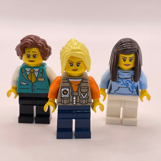LEGO City Figures, Ladies, Set of 3