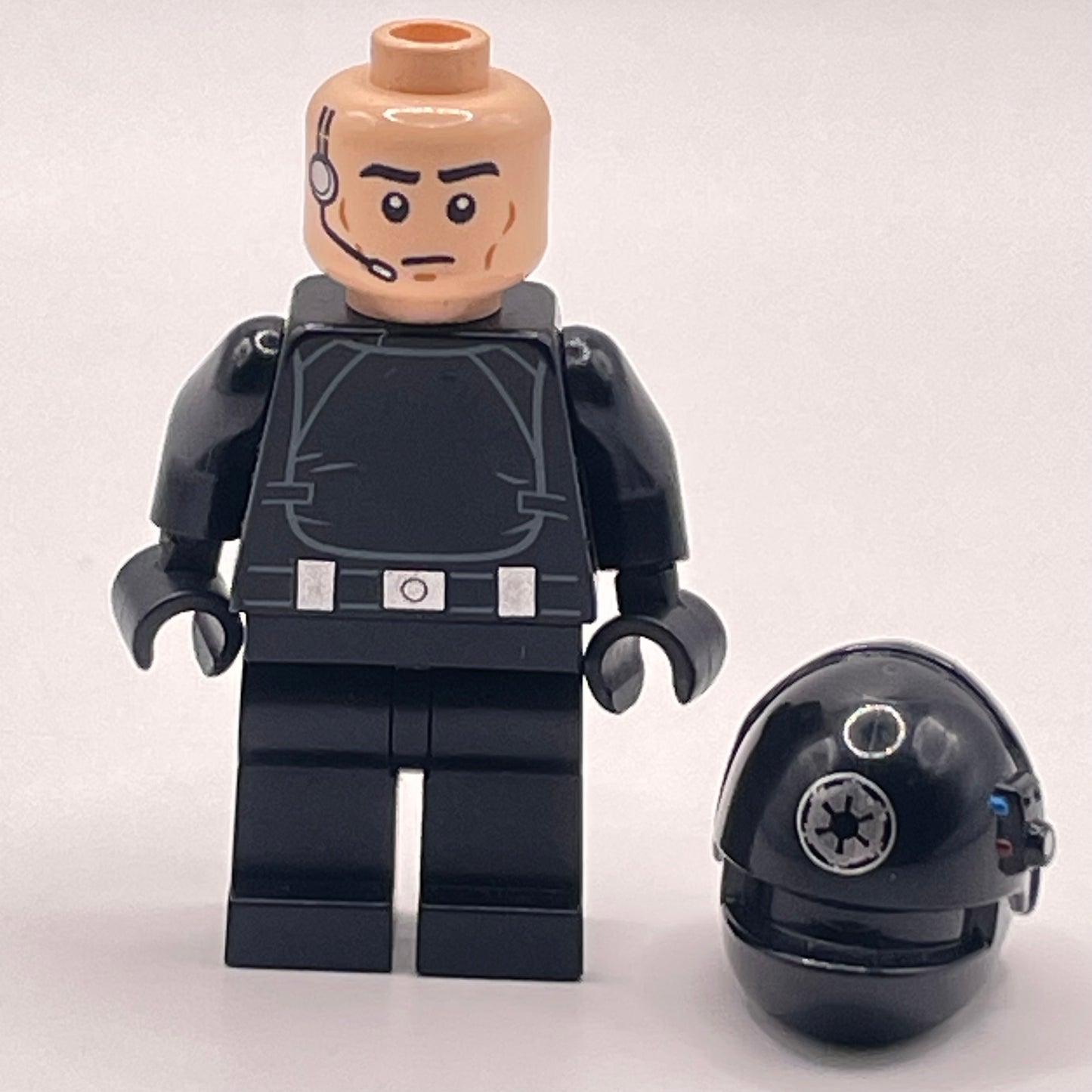 LEGO Imperial Gunner, Silver Logo, Closed Mouth, Star Wars, Minifigure (sw0529) marked