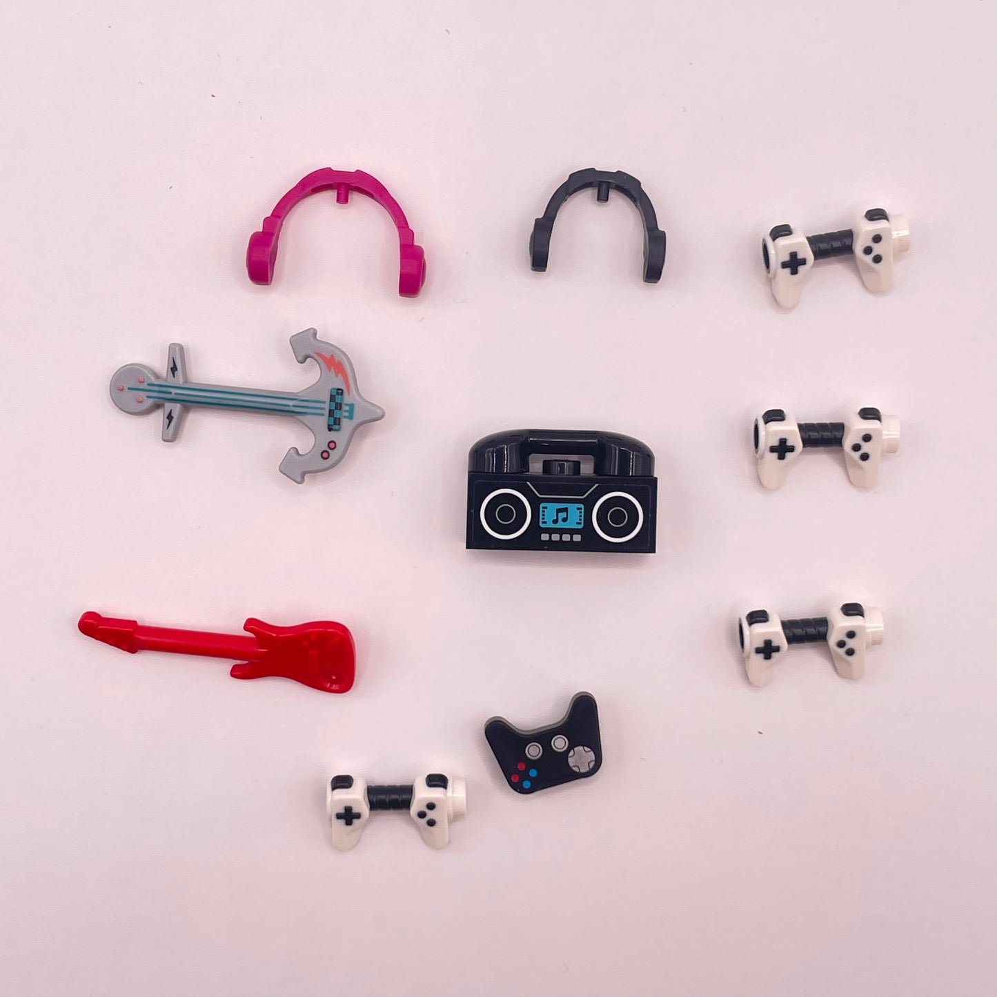 LEGO Music, Gaming, Accessories, Mixed Colours, 10 Pieces