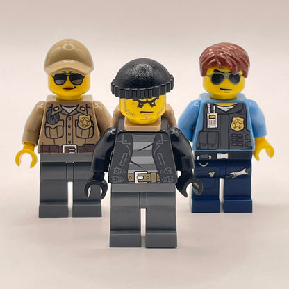 LEGO Police and Robbers, City, Minifigures (pack of 3)