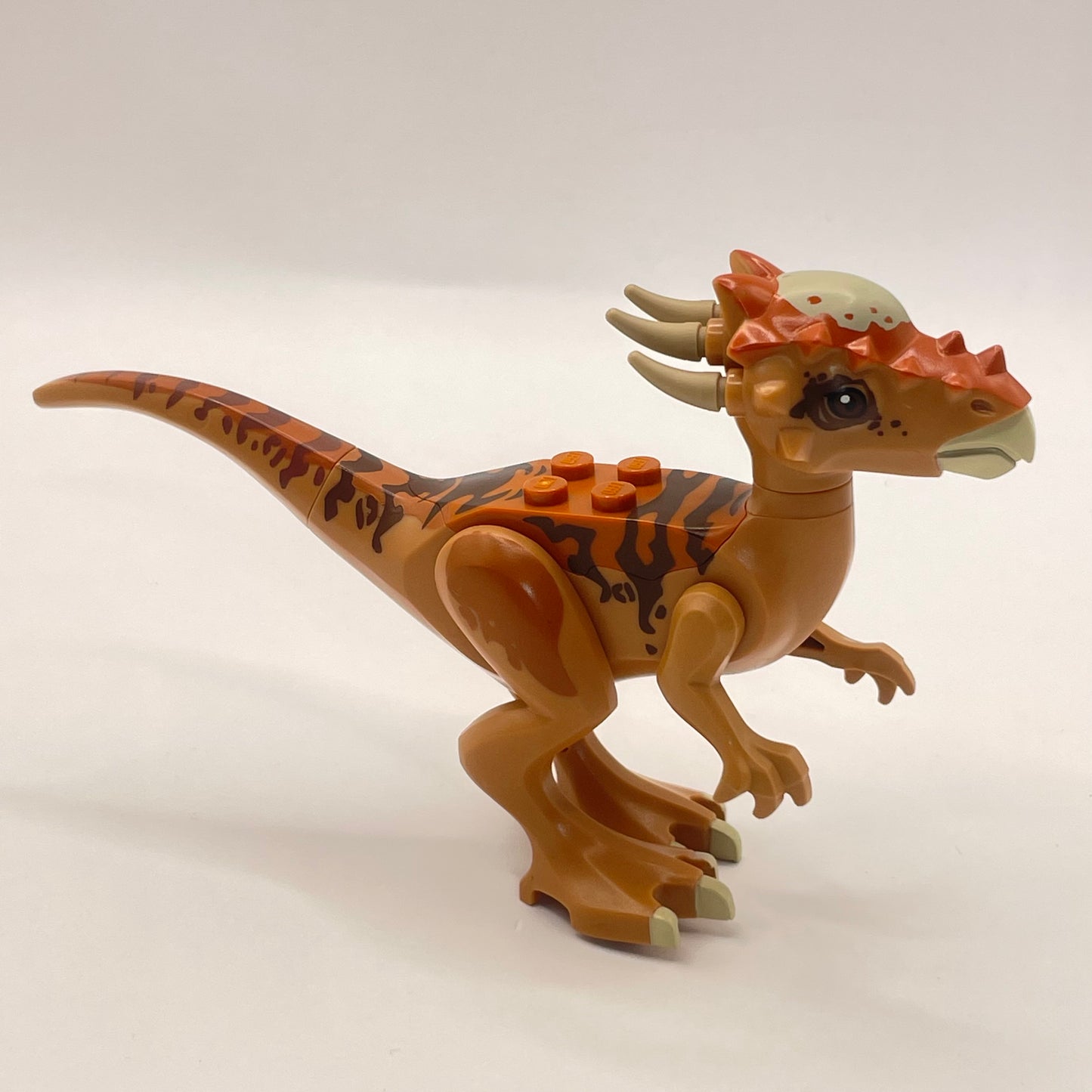 LEGO Stygimoloch, Dark Orange Back, Dinosaur (styg01) Incorrect Legs
