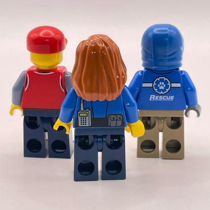 LEGO City Lady Minifigures, Variety Pack of 3