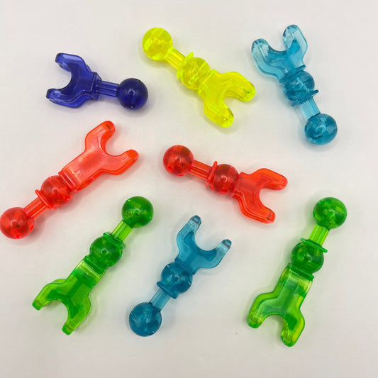 LEGO Bionicle Ball Joints, Transparent Colours, 8 Pieces