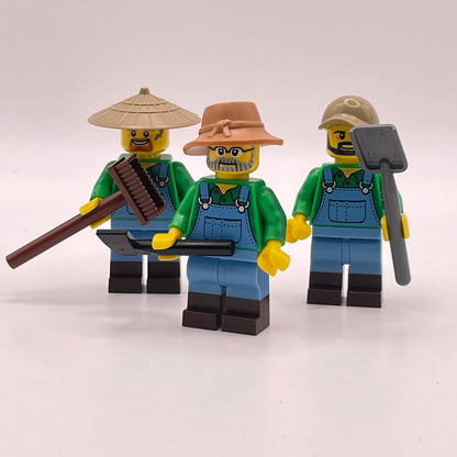 LEGO Farmers, City, Minifigures, Set of 3
