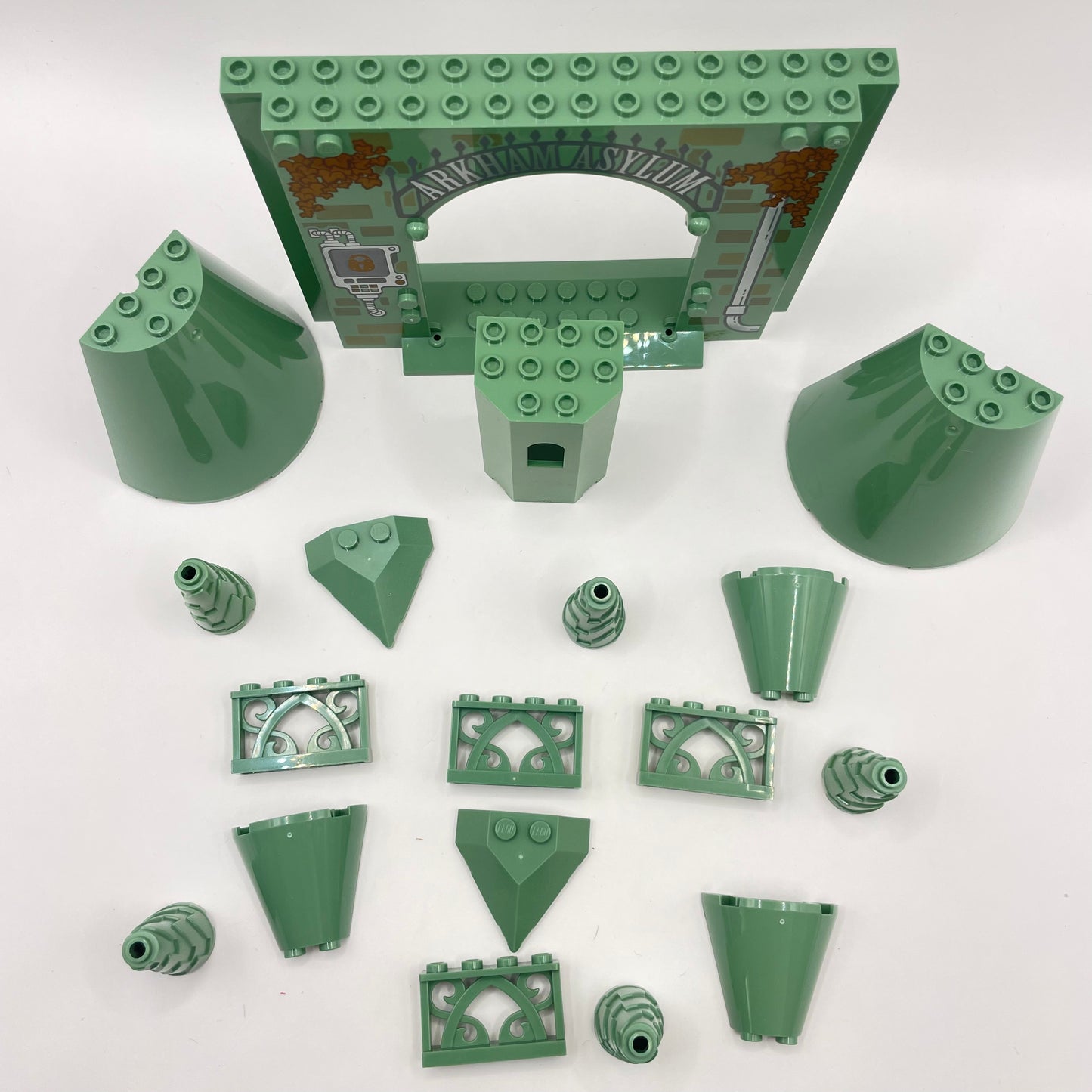 LEGO Cones and Large Panels, Sand Green, Building, 80g