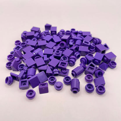LEGO Greebling, Dark Purple, Approx. 25g