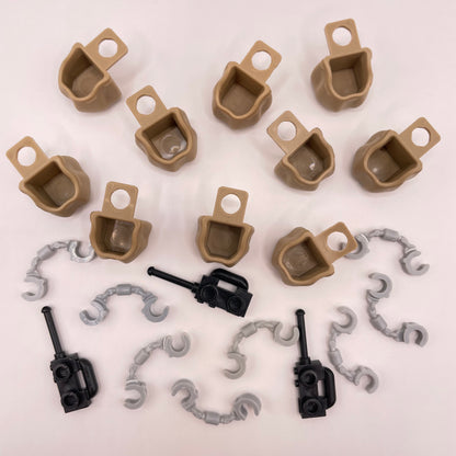 LEGO Cops/Robbers, Minifigure Accessories, 20 Pieces