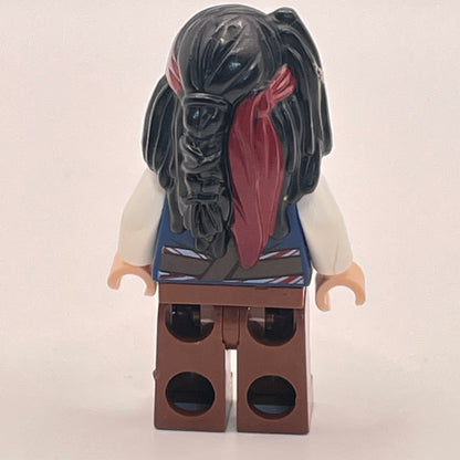 LEGO Captain Jack Sparrow, Pirates of the Caribbean, Minifigure (poc001) marked
