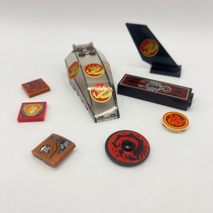 LEGO Prints and Stickers, Ninjago, Approx. 15g