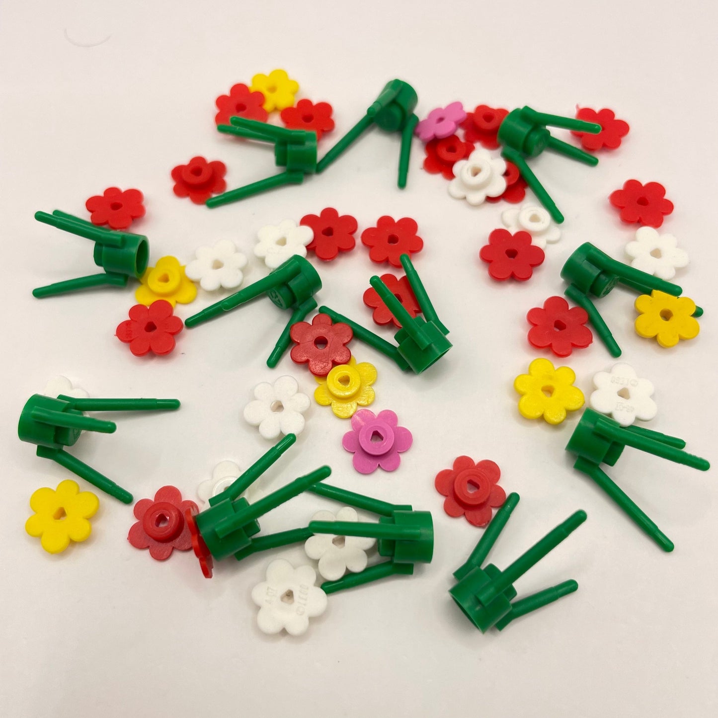 LEGO Vintage Flowers Shrubs, Mixed Colours, 48 Pieces