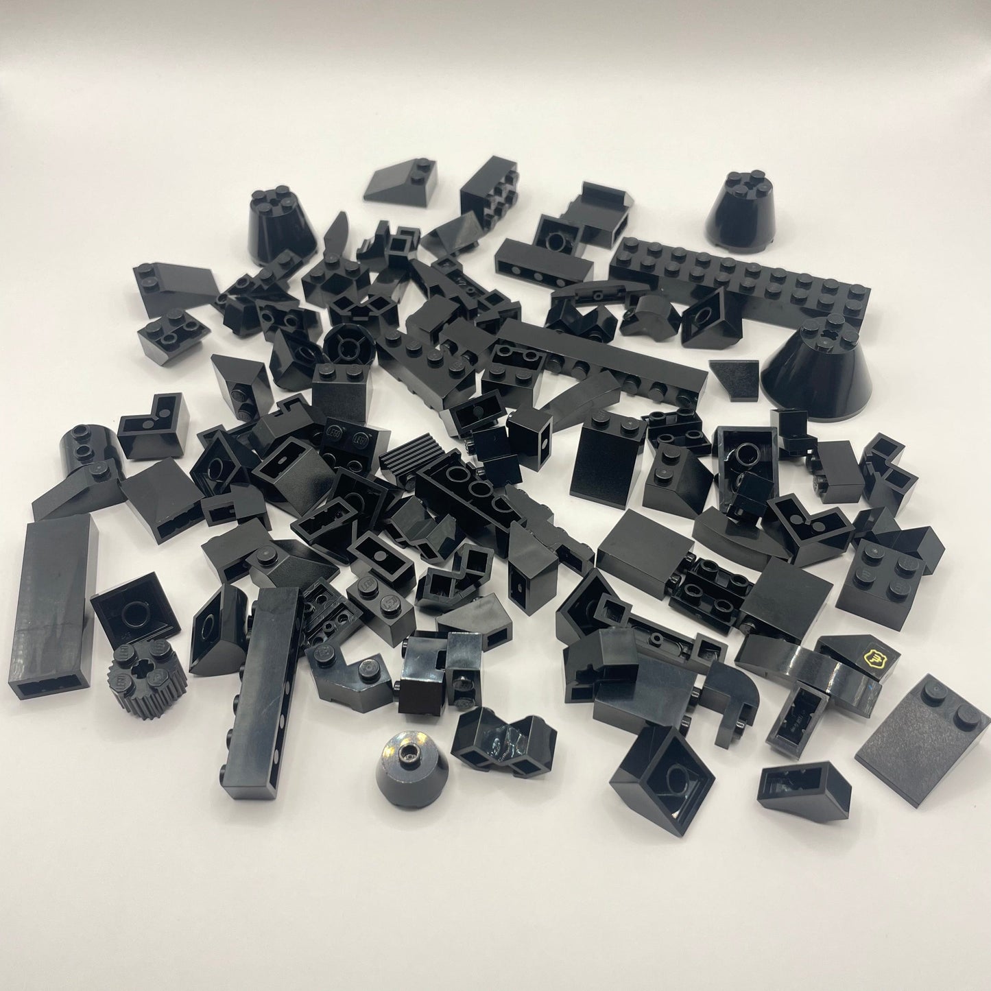 LEGO Black Mixed Slopes, Approx. 115g