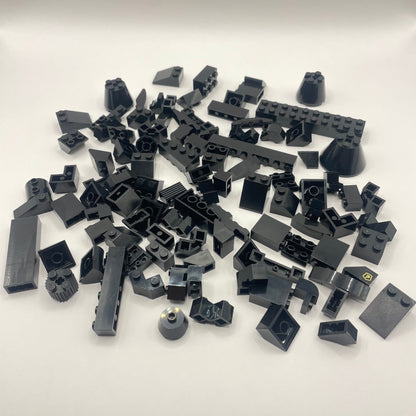 LEGO Black Mixed Slopes, Approx. 115g