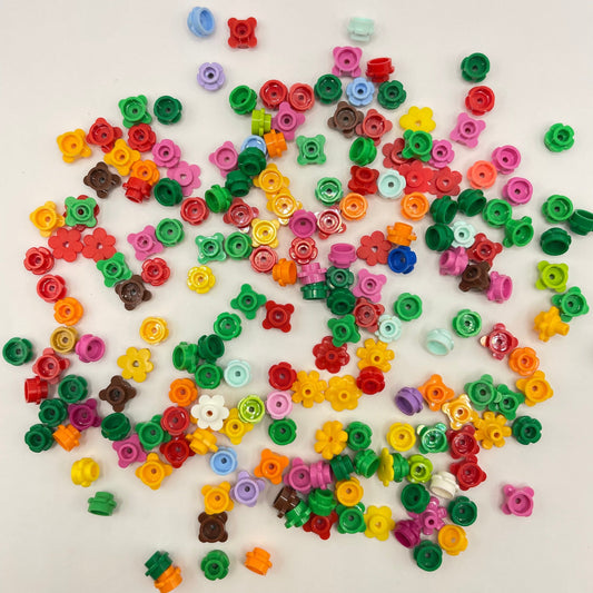 LEGO Mixed Flowers, Mixed Colours, 200 Pieces, Plant