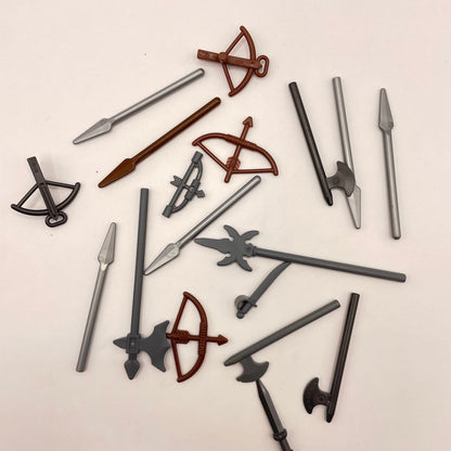 LEGO Mixed Medieval Weapons, Castle, 18 Pieces