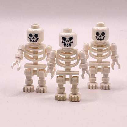 LEGO Skeletons - Floppy Arms, Castle, Minifigure (3 Pack)
