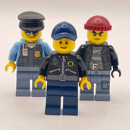 LEGO Police and Robbers, City, Minifigures (pack of 3)