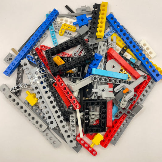 LEGO Large Mixed Technic, Mixed Colours, Technic, Approx. 220g