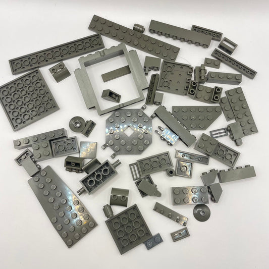 LEGO Old Dark Grey, Mixed Bricks, Approx. 70g