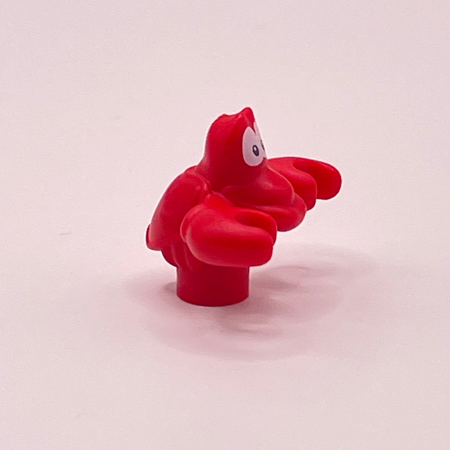 LEGO Sebastian Crab, Disney, Animals, Red, 1 Piece