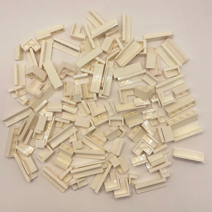 LEGO Small Panels, White, Approx. 80g