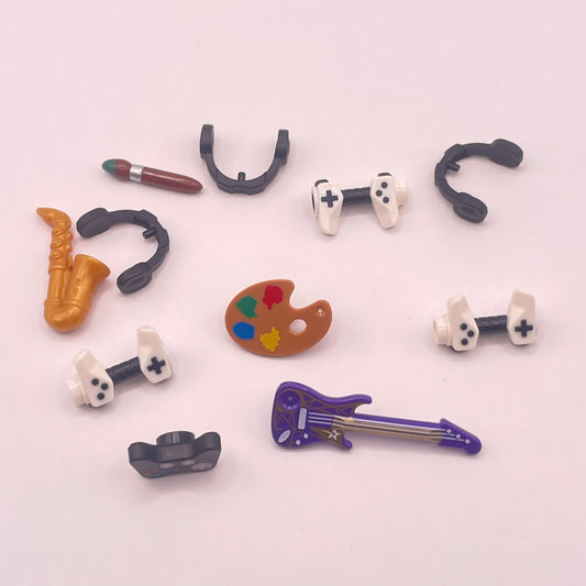 LEGO Hobby, Accessories, Mixed Colours, 10 Pieces