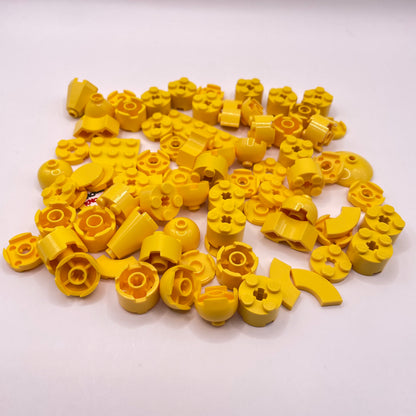 LEGO Round, Yellow, Approx. 55g