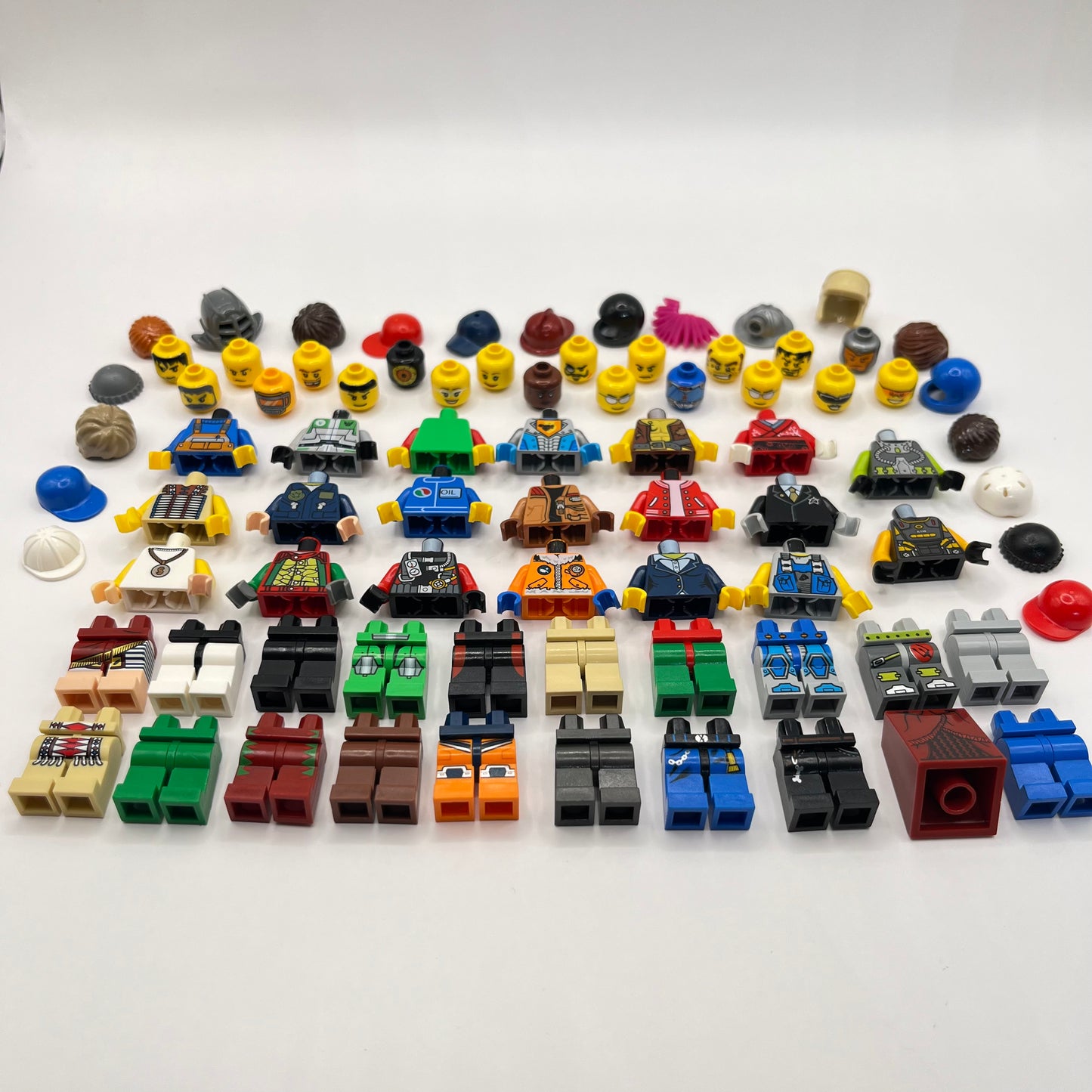LEGO Build a Minifigure, Mix and Match City Figures, Set of 20