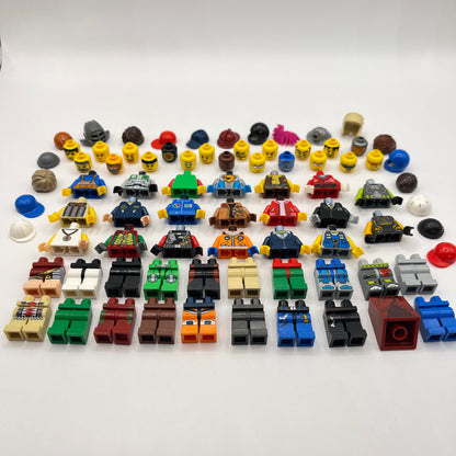 LEGO Build a Minifigure, Mix and Match City Figures, Set of 20