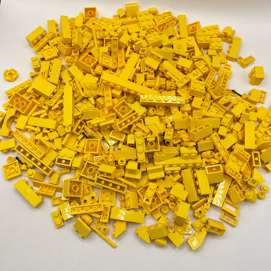 LEGO Yellow, Mixed Pieces, Approx. 330g