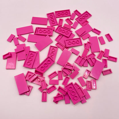 LEGO Tiles, Dark Pink, Approx. 40g
