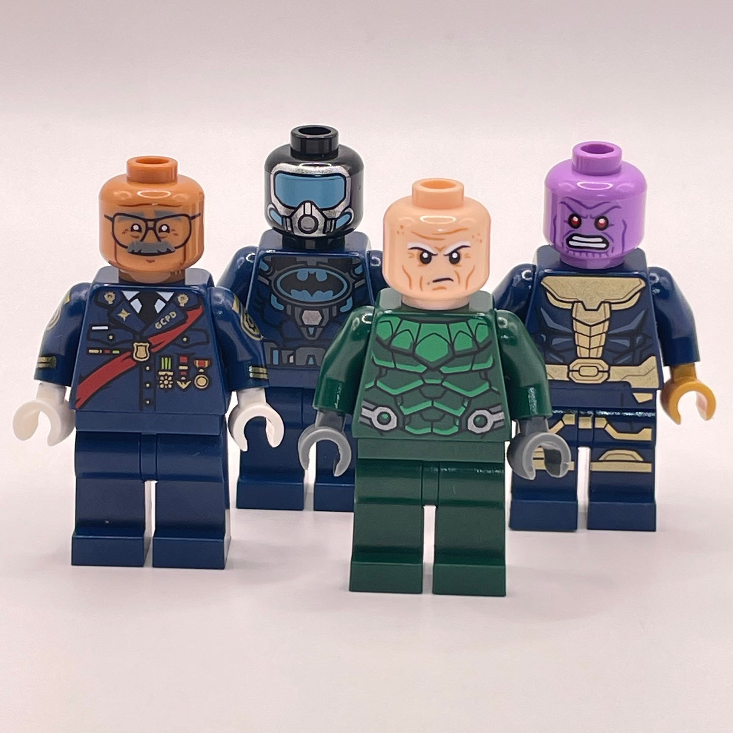 LEGO Play Pack, Super Heroes, Minifigure (4 Pack) Incomplete