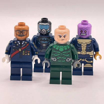 LEGO Play Pack, Super Heroes, Minifigure (4 Pack) Incomplete