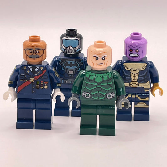 LEGO Play Pack, Super Heroes, Minifigure (4 Pack) Incomplete