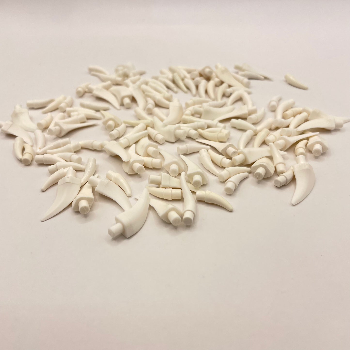 LEGO Horns and Spikes, White, 120 Pieces