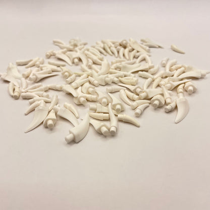 LEGO Horns and Spikes, White, 120 Pieces