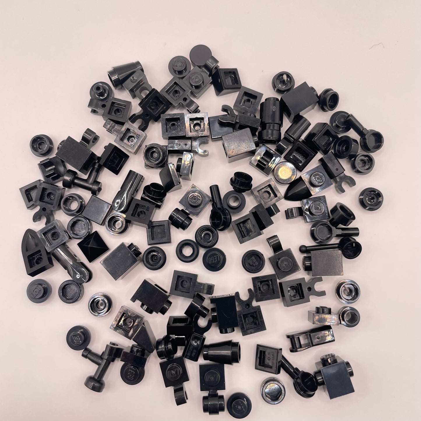 LEGO Greebling, Black, 100 pieces