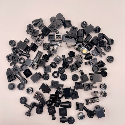LEGO Greebling, Black, 100 pieces